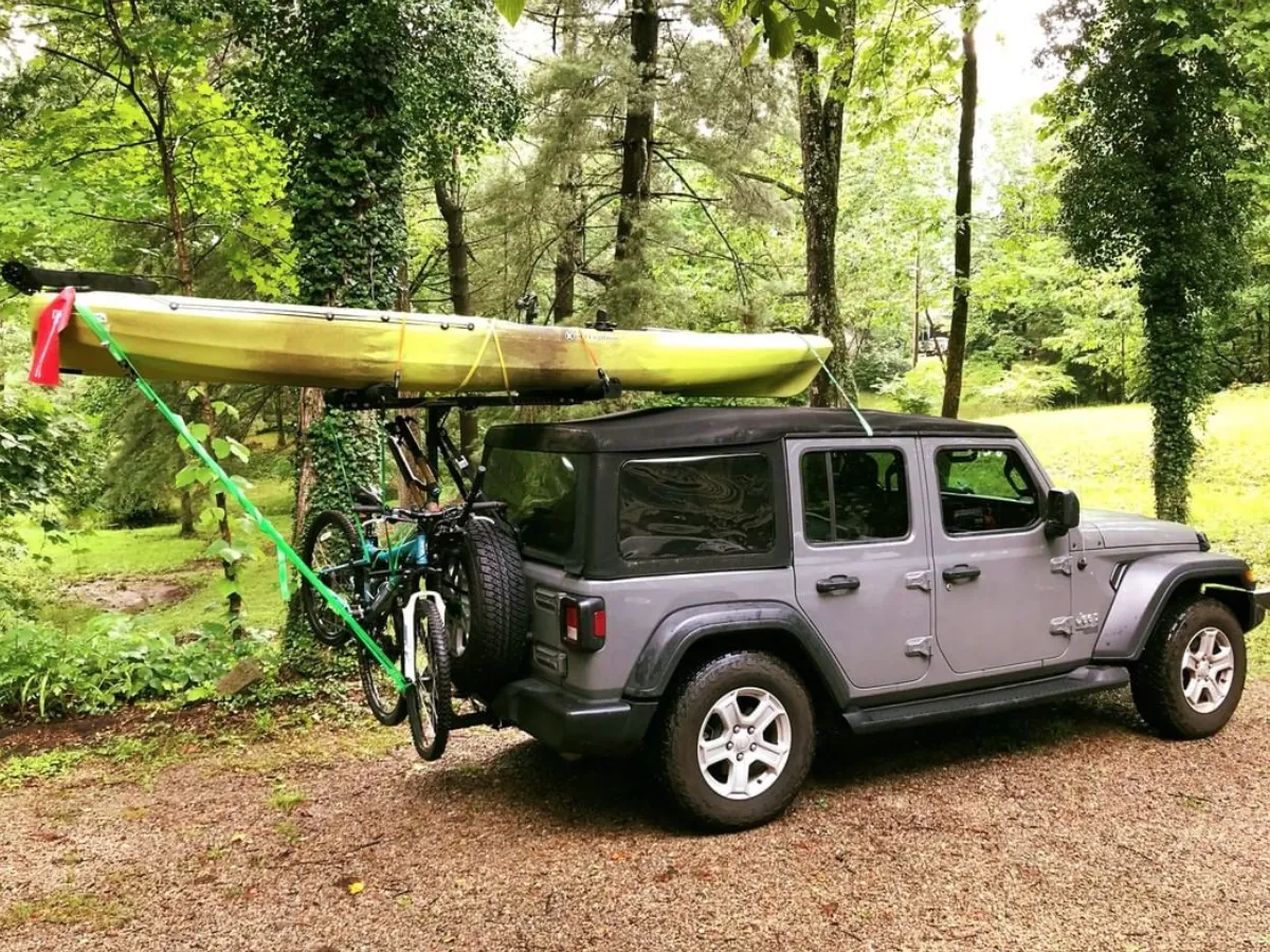 HITCHMOUNT-RACK for Canoes / Kayaks