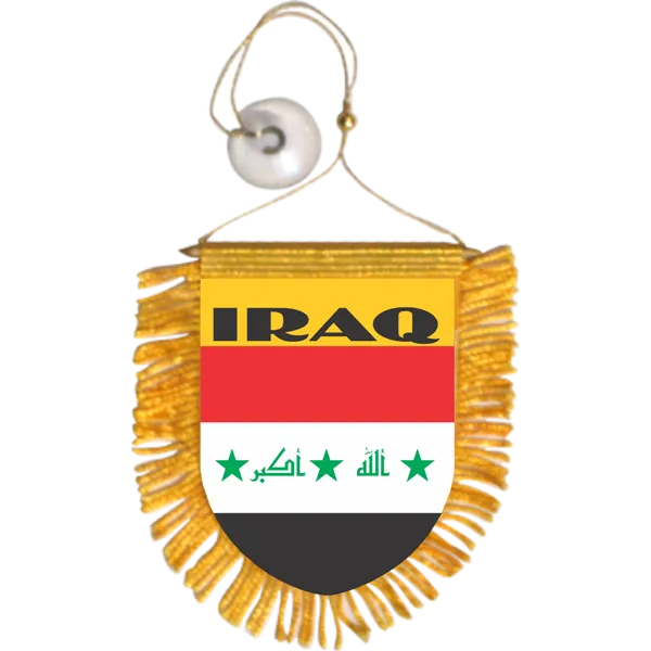 Iraq Mini Car Banner