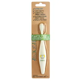 jack & jill bio toothbrush - elephant