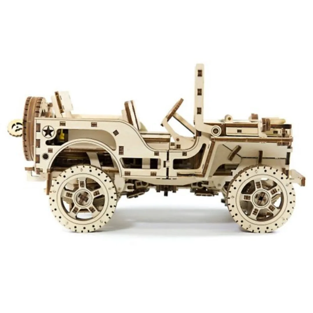 Jeep Model Car Wooden 3D Puzzles