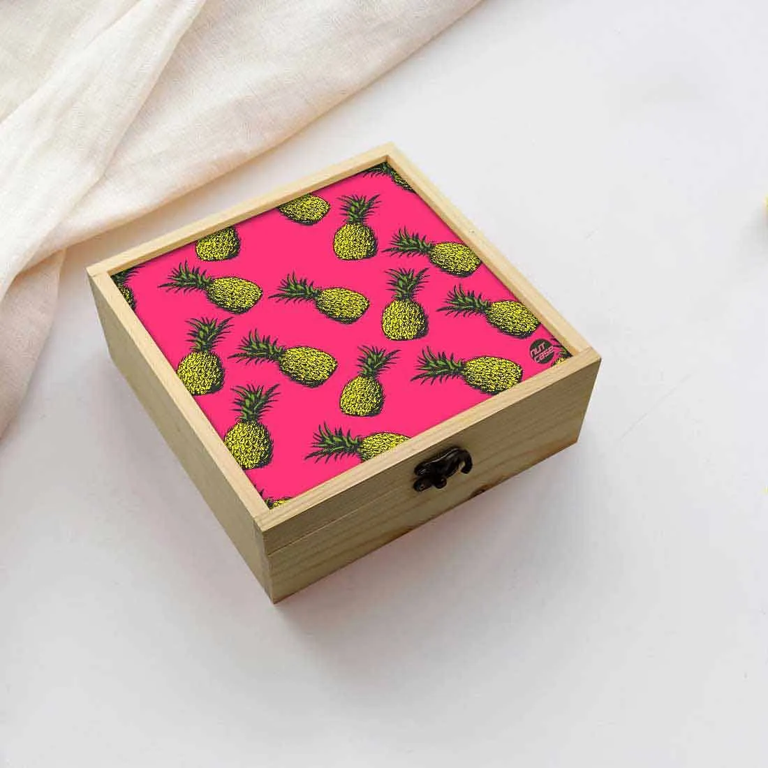 Jewellery Box Makepup Organizer -  Pineapple