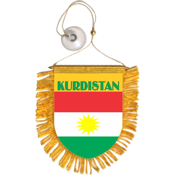 Kurdistan Mini Car Banner