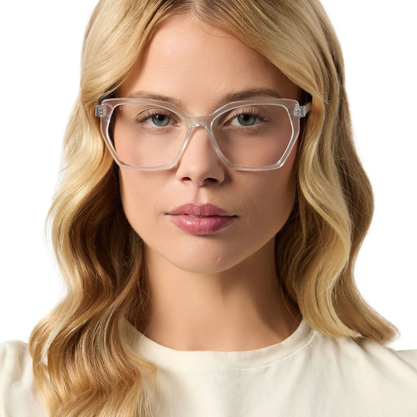 MAISIE - OPALESCENT PINK   PRESCRIPTION GLASSES