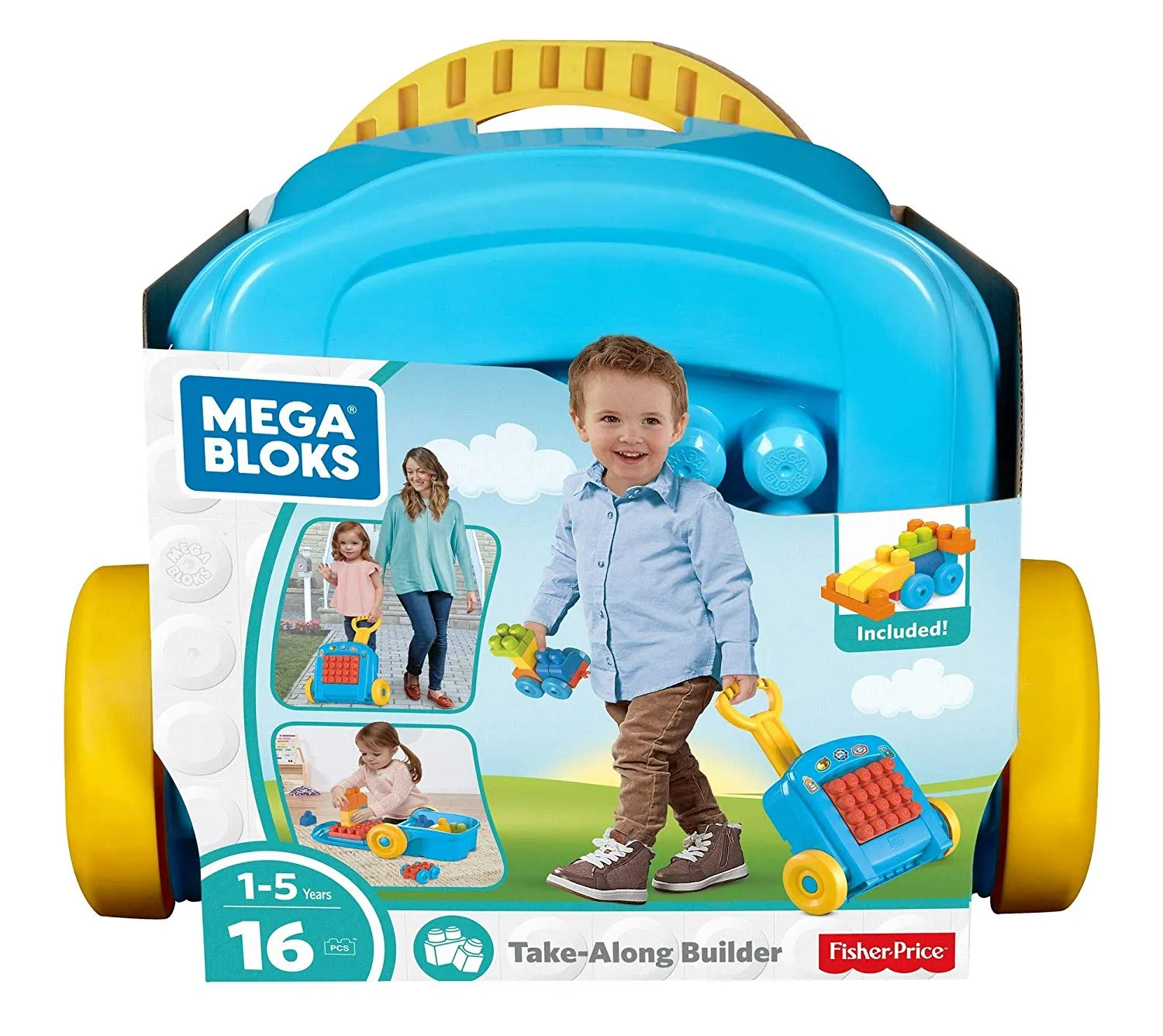 Mega Bloks Building Basics Take Along Builder Set