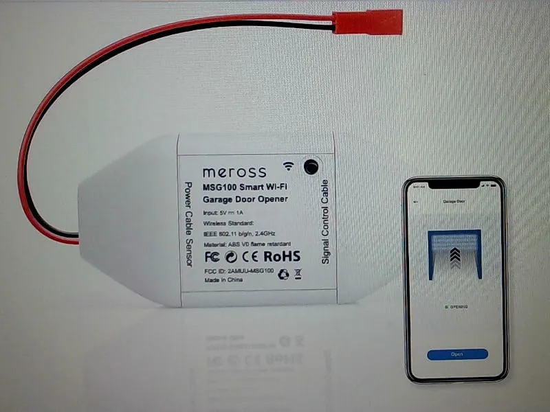 Meross Smart Wi Fi Garage Door Opener Accessory