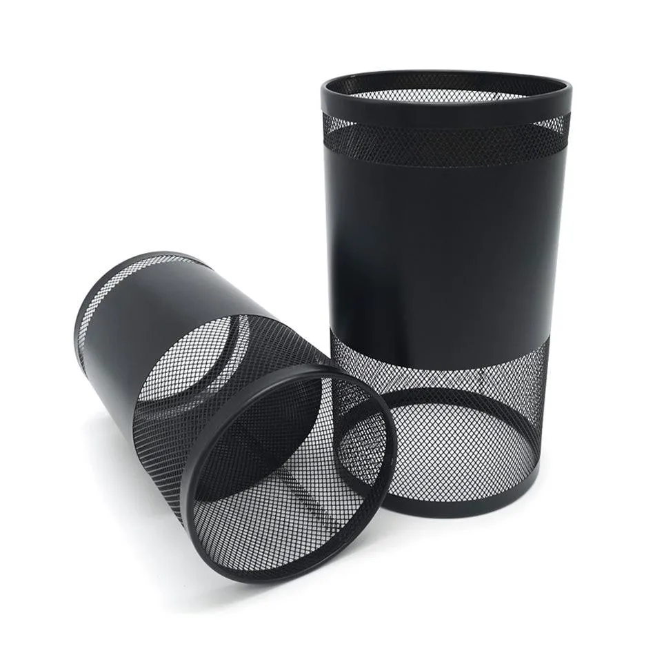 Metal Mesh Bowl Wind Cover Black - طربوش غطاء رأس أسود