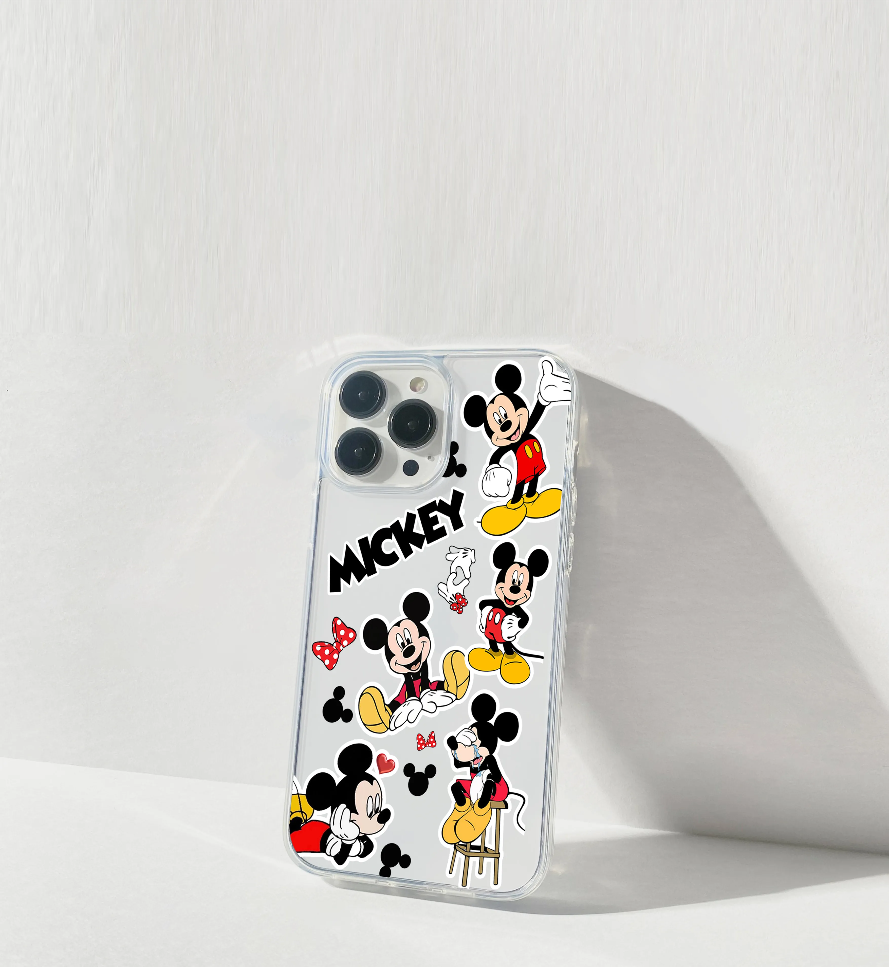 Mickey Mouse Clear Silicon Cover