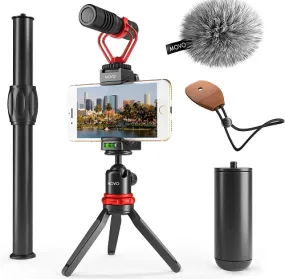 Movo VXR10  Smartphone Microphone Video Kit