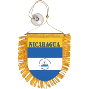 Nicaragua Mini Car Banner