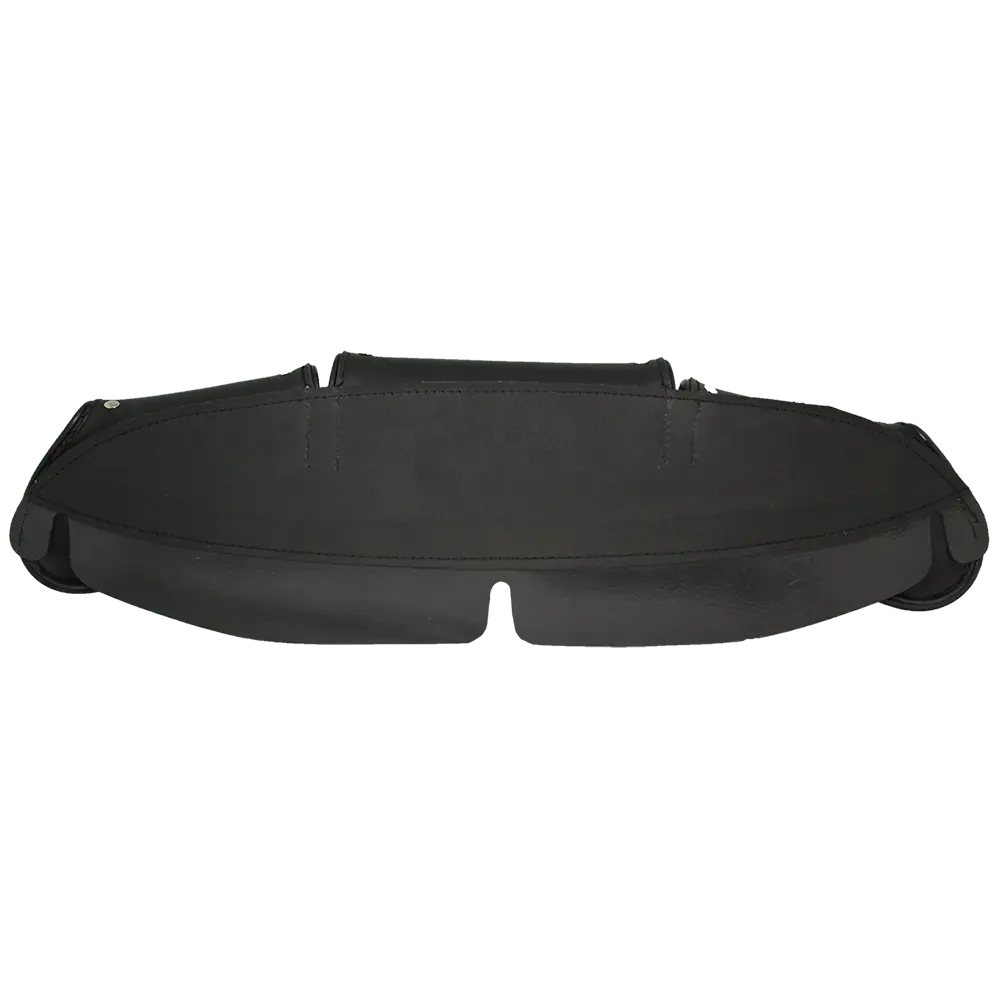 Open Road Chrome Stud Curved PVC Windshield Bag