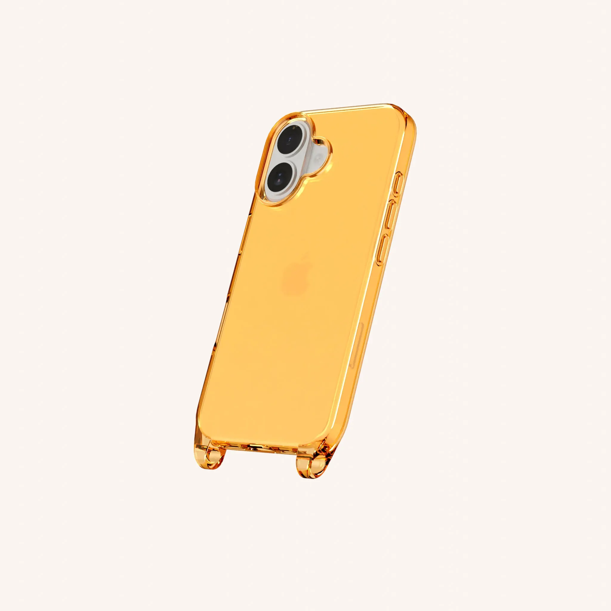 Phone Case with Eyelets in Mel Clear