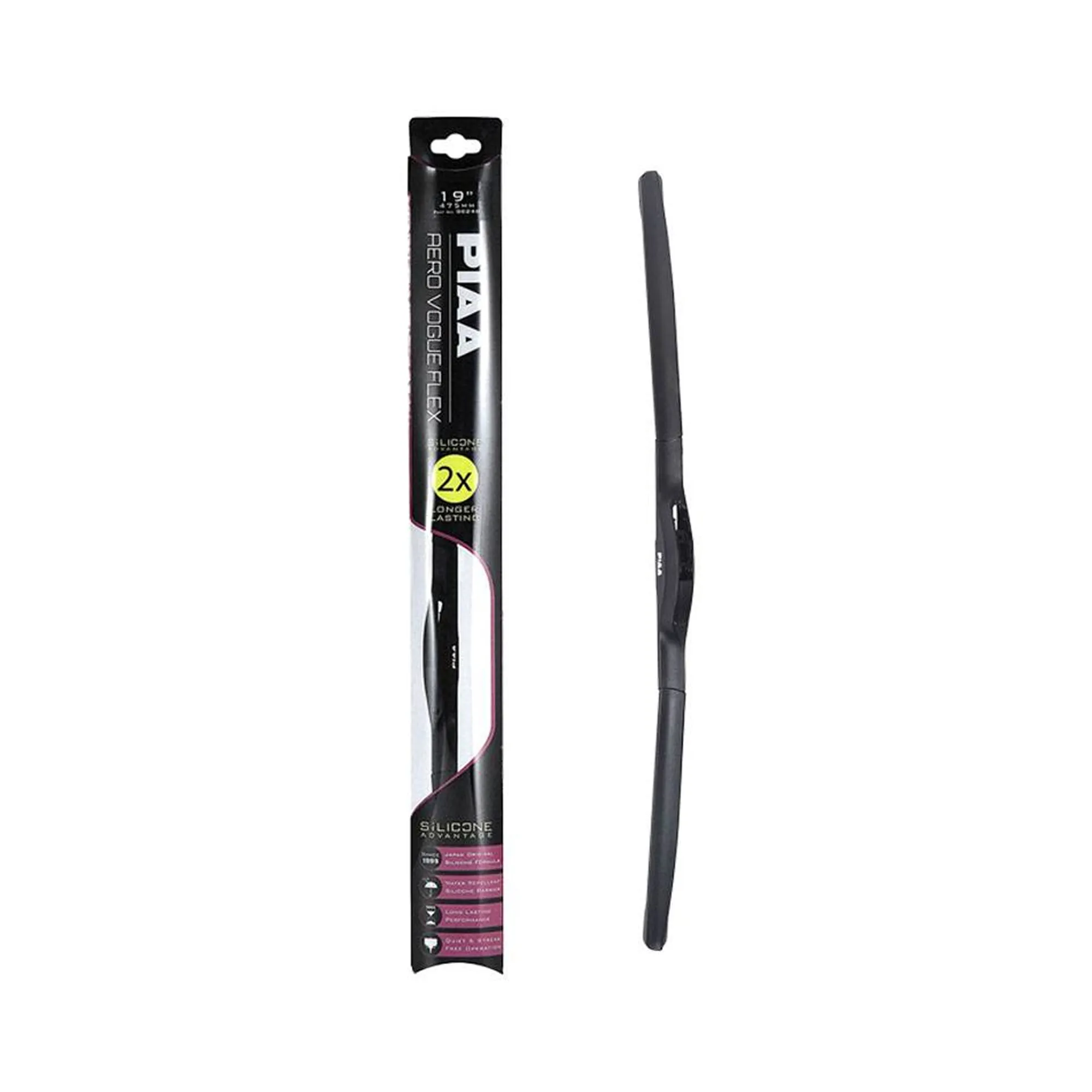 PIAA AERO VOGUE FLEX Car Wiper ( 18" ) - Black (Barcode: 4960311050940 )