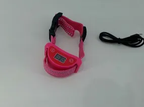 Pink Rechargeable Pet Training Collar XSmall