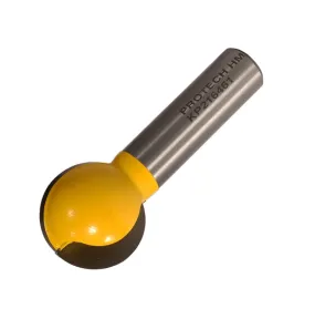 Pro-Tech | Router Bit Plunge Cutting Ball 1" X 2" 1/2" Shank