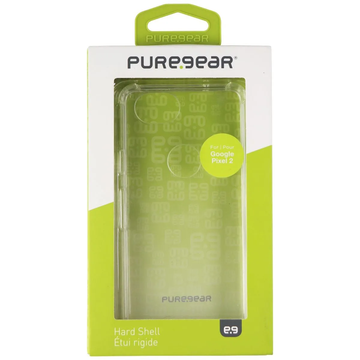 PureGear Hard Shell Case for Google Pixel 2 Smartphone - Clear