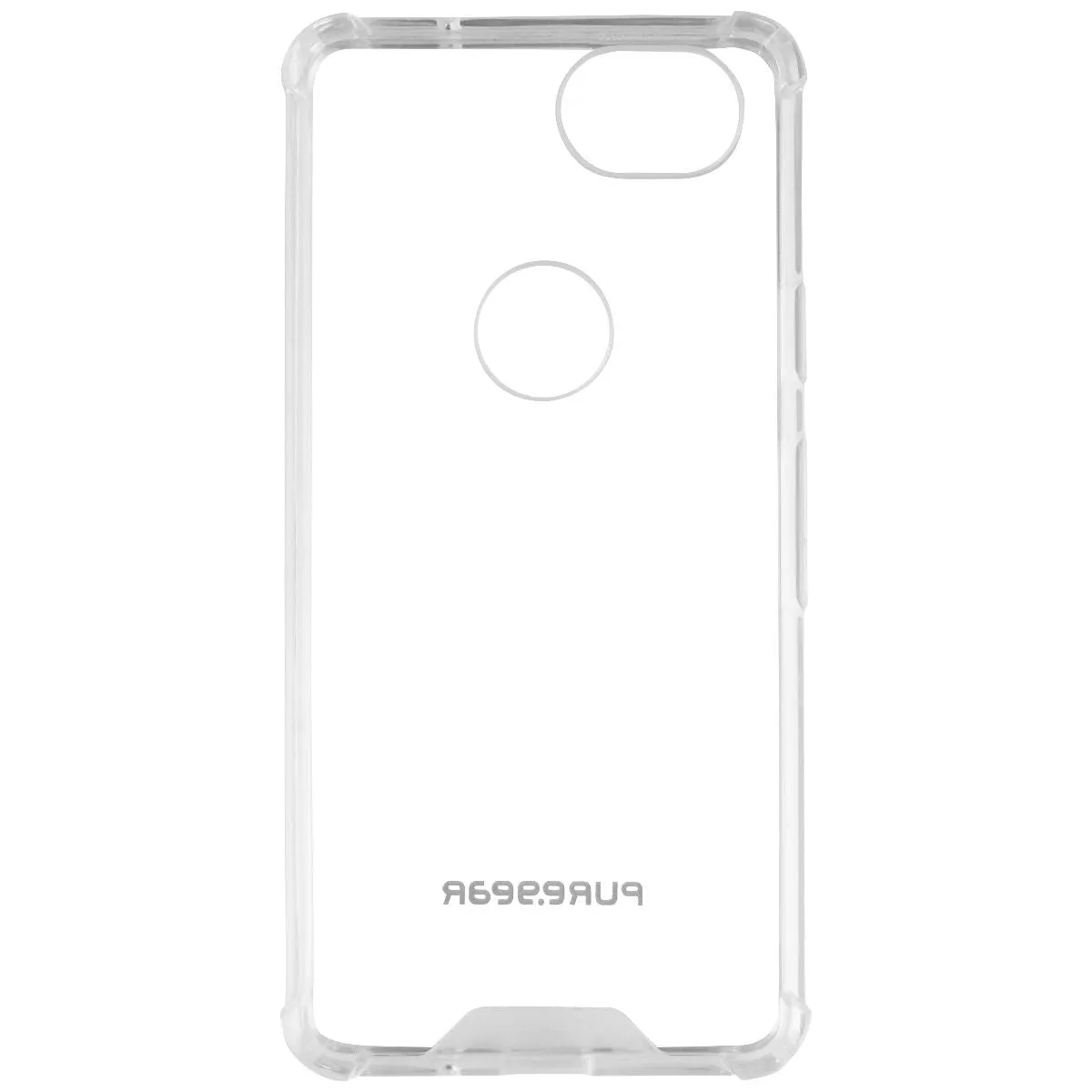 PureGear Hard Shell Case for Google Pixel 2 Smartphone - Clear