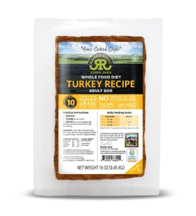 Raised Right Original Turkey Adult Dog Recipe