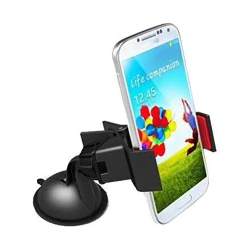 Retina 2768 360-Degree Rotating Mobile Holder (Black)