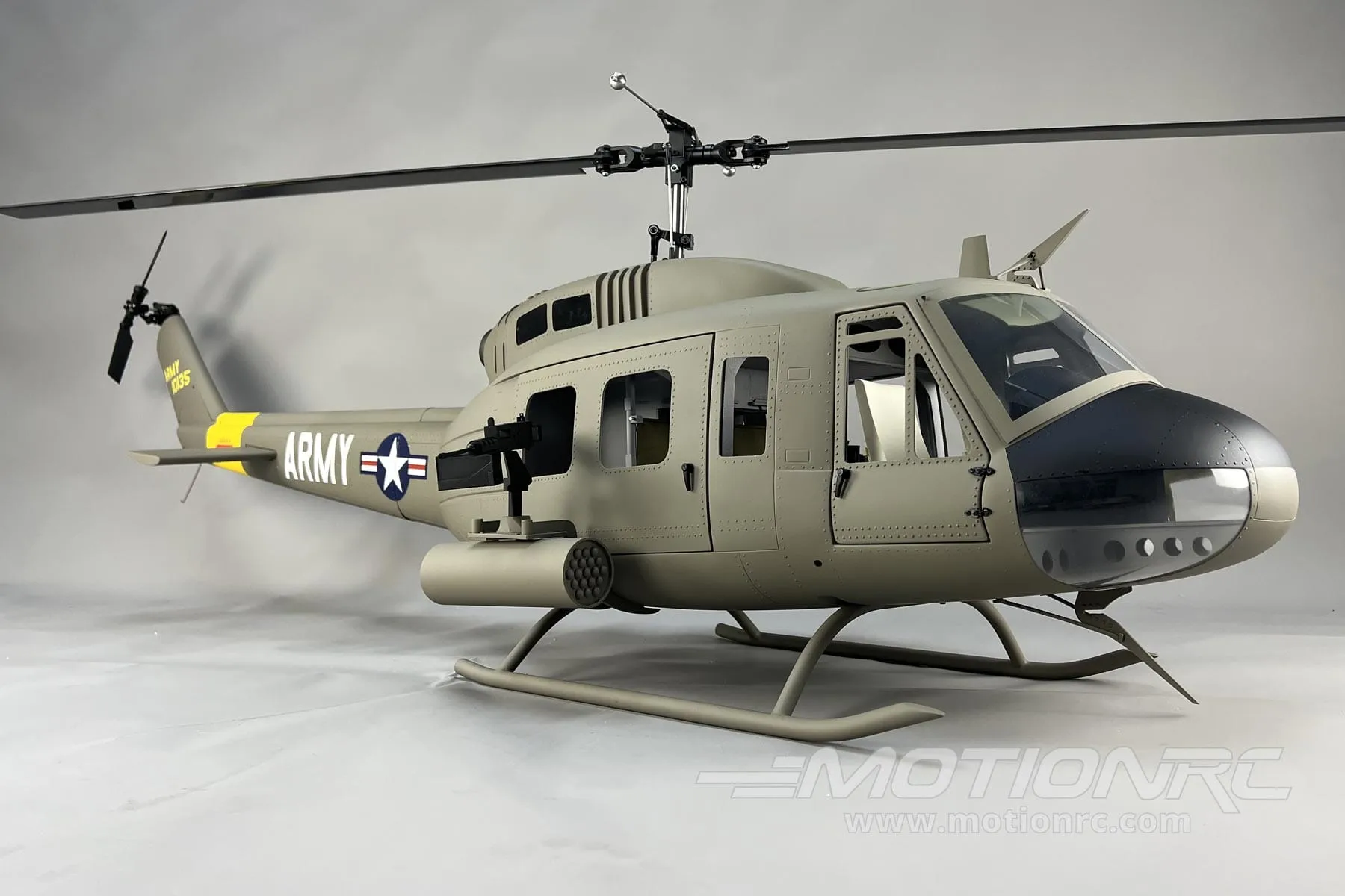 Roban "Huey" UH-1D Army 800 Size Scale Helicopter - ARF