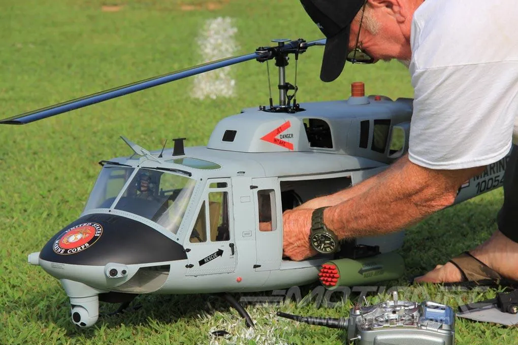 Roban UH-1N Marines 800 Size Scale Helicopter - ARF