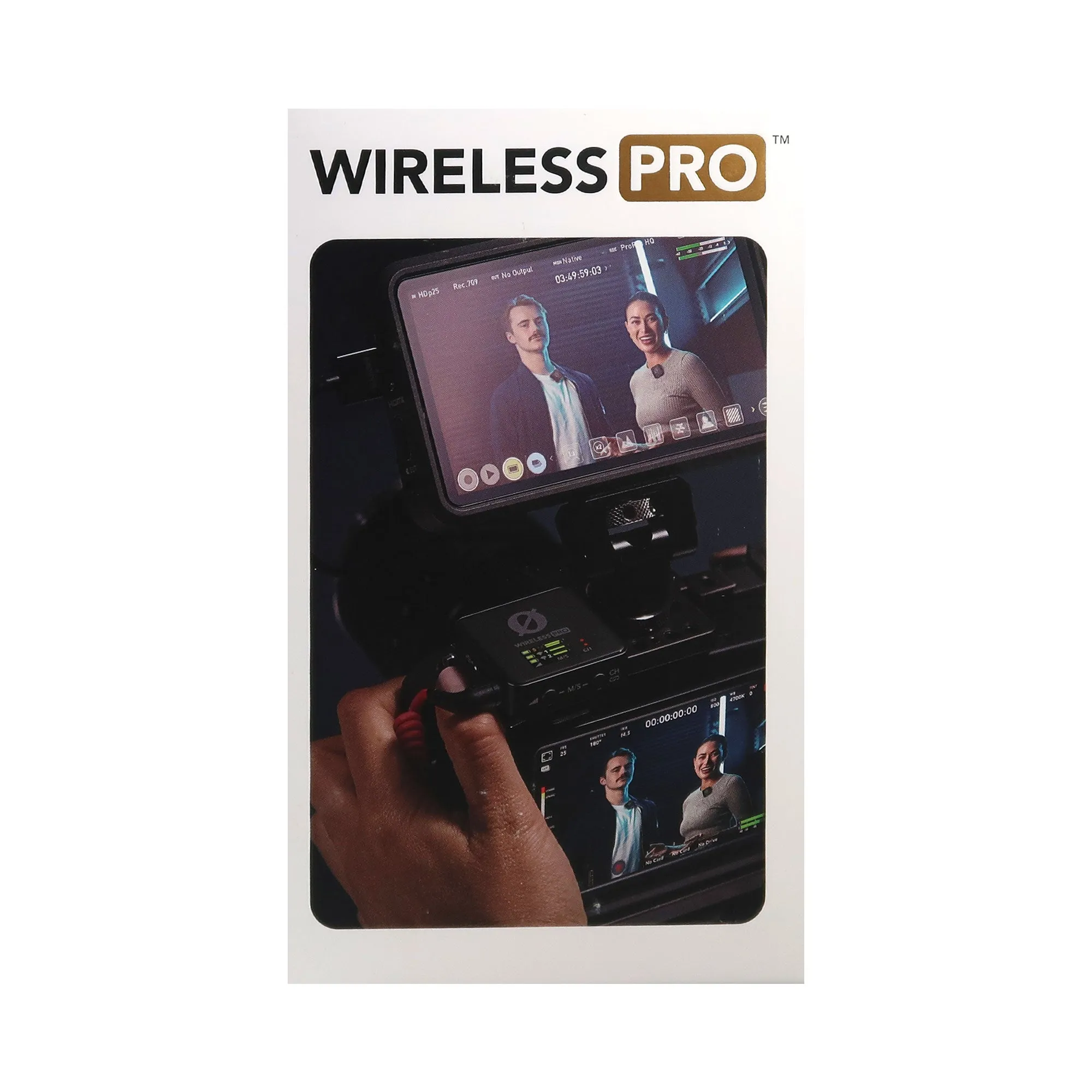 RODE Wireless Pro 2-Person Clip-On Wireless Microphone System / Recorder with Lavaliers (2.4 GHz)