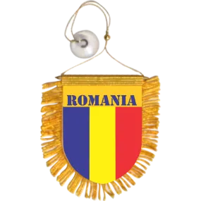 Romania Mini Car Banner