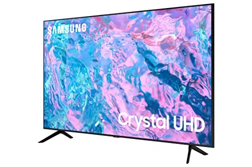 Samsung 138 cm (55 inches) 4K Ultra HD Smart LED TV UA55CU7700KLXL (Black)