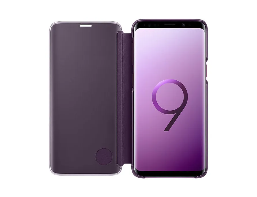 Samsung Galaxy S9 - Samsung Clear View Standing Cover