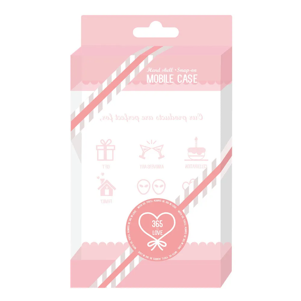 Santa Pattern Phone Case Cute Clear Phonecase