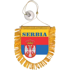 Serbia Mini Car Banner