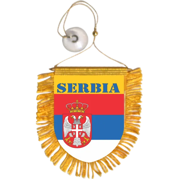 Serbia Mini Car Banner