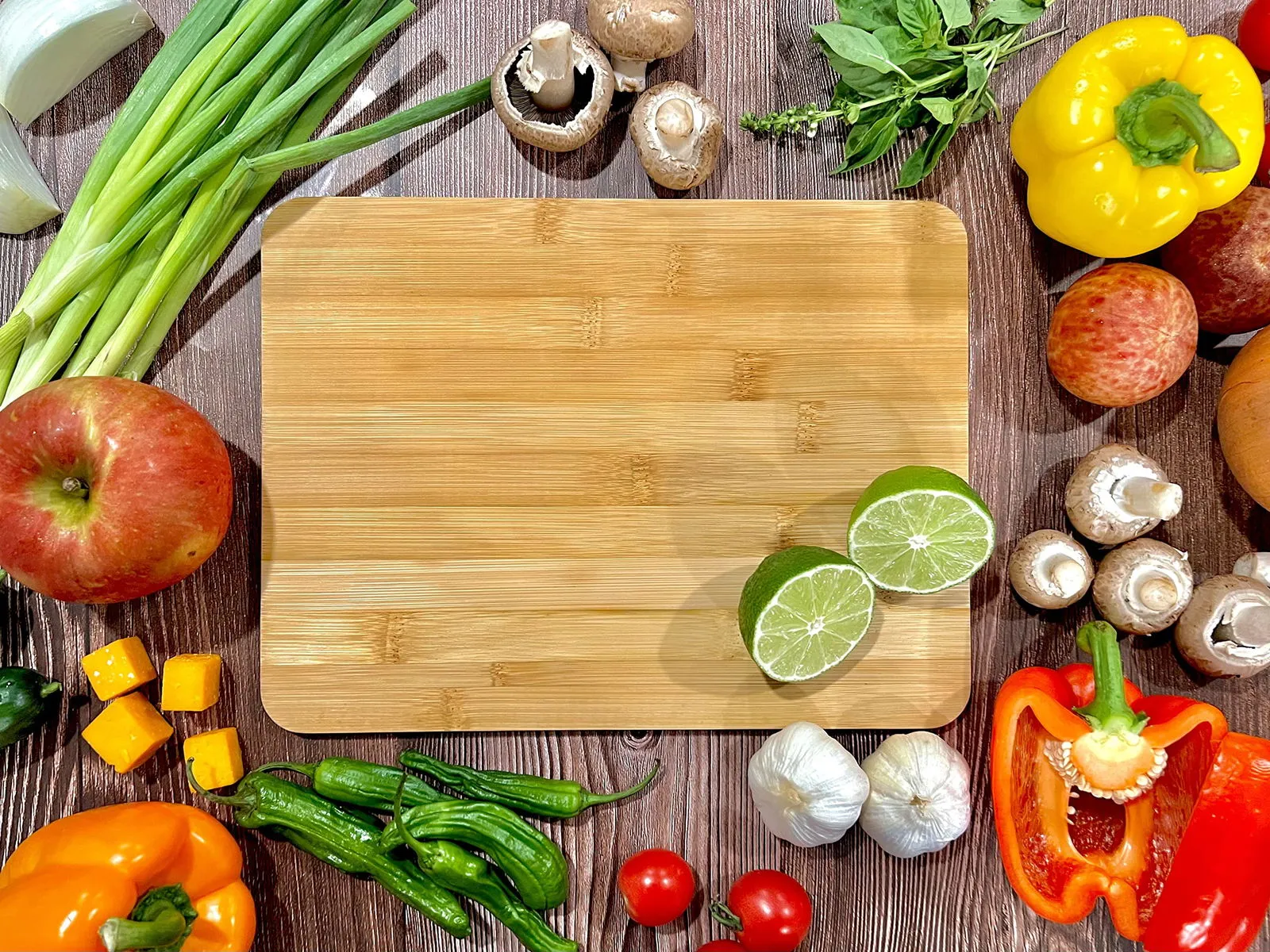 (Set of 12) 12x9" Bulk Plain Blank Bamboo Serving Tray, Charcuterie, Cutting, Chopping Boards for Engraving, Gift