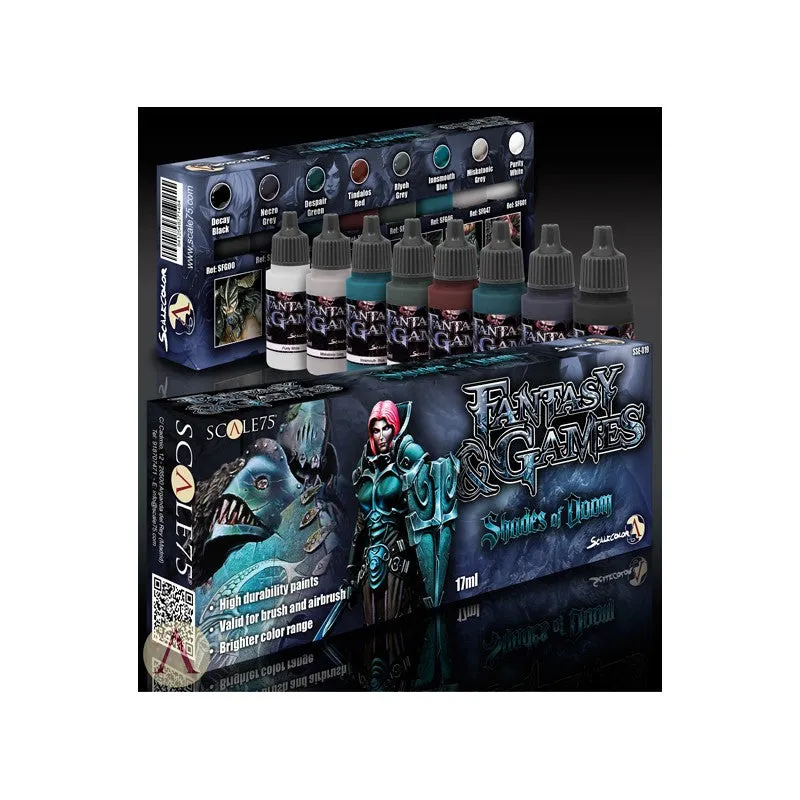 SHADES OF DOOM Paint Set