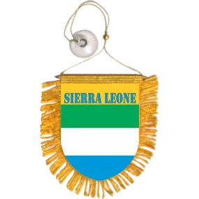 Sierra Leone Mini Car Banner