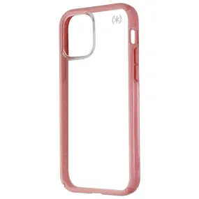 Speck Perfect-Clear Impact Geo Case for iPhone 12 & 12 Pro - Clear/Rosy Pink