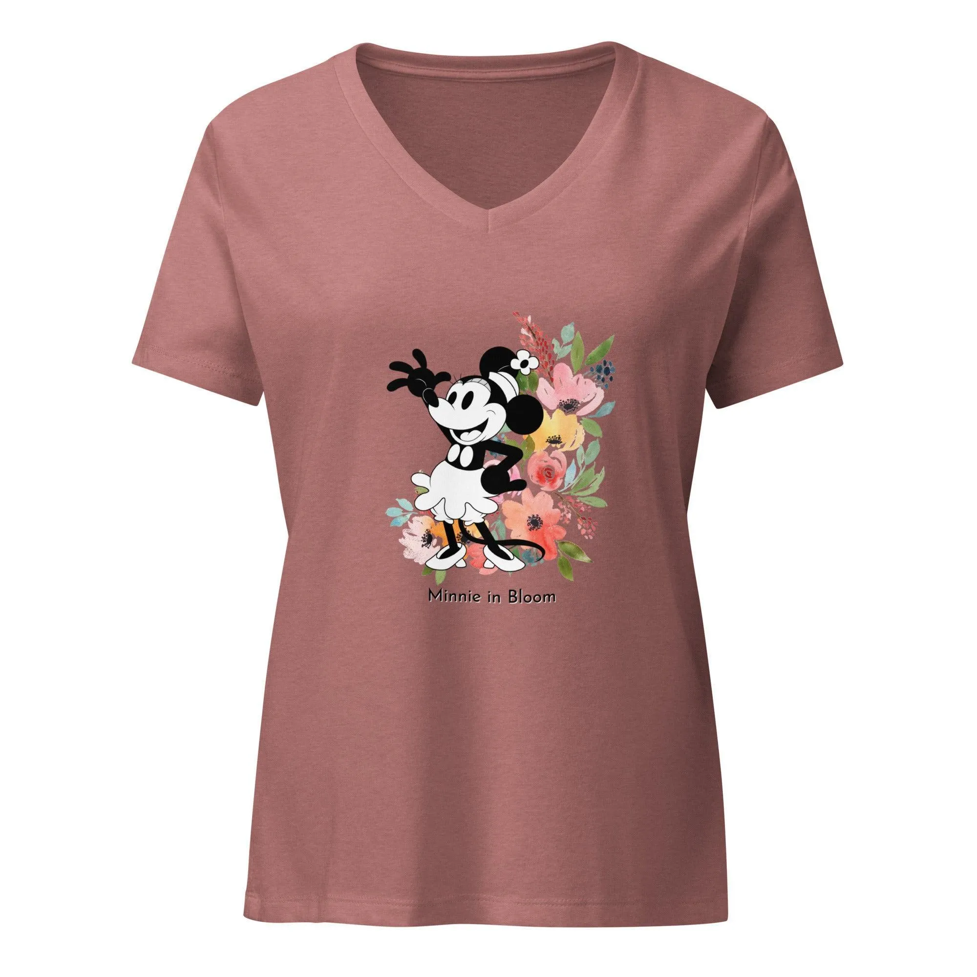 Steamboat Willie - Bloom - Women’s V-neck T-shirt