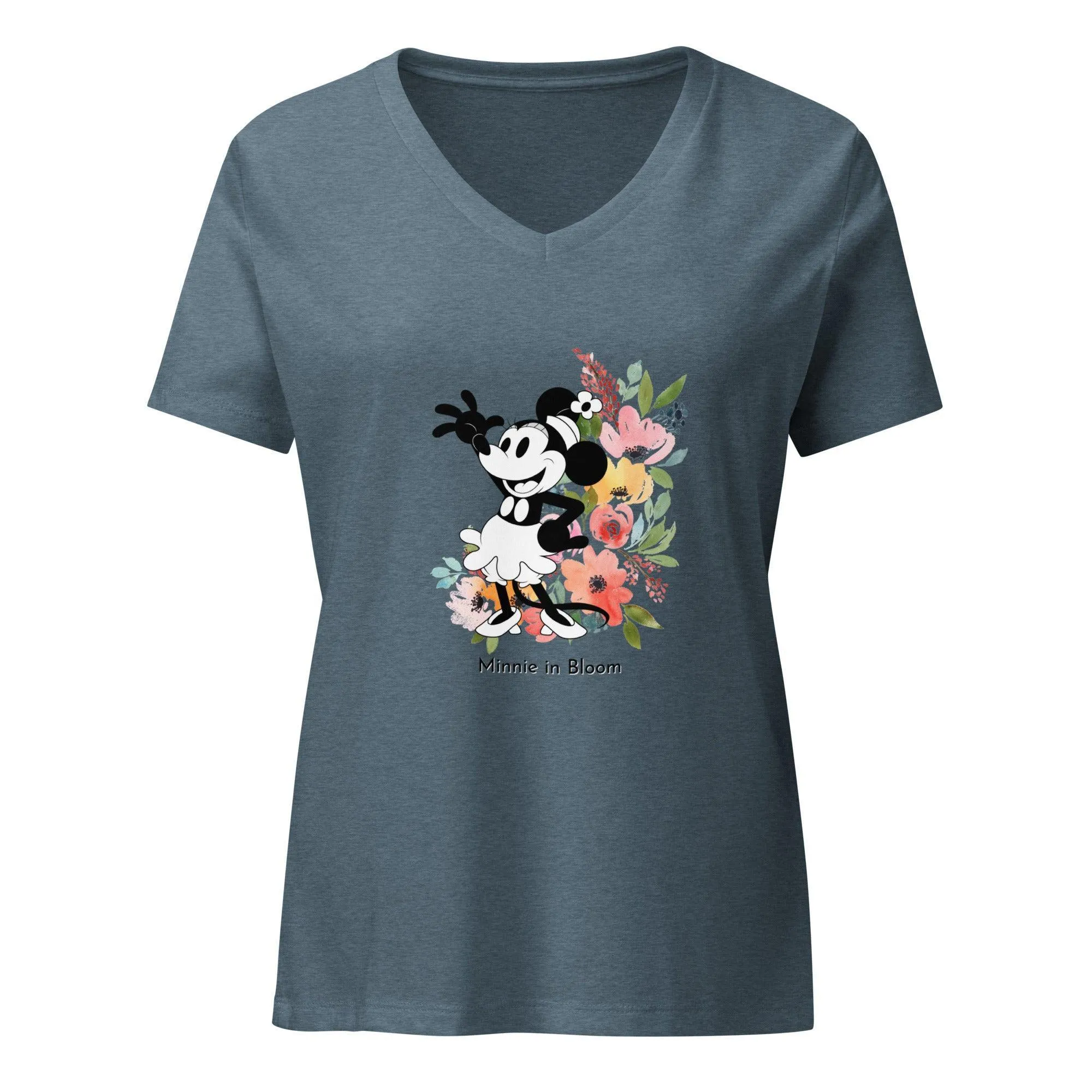 Steamboat Willie - Bloom - Women’s V-neck T-shirt