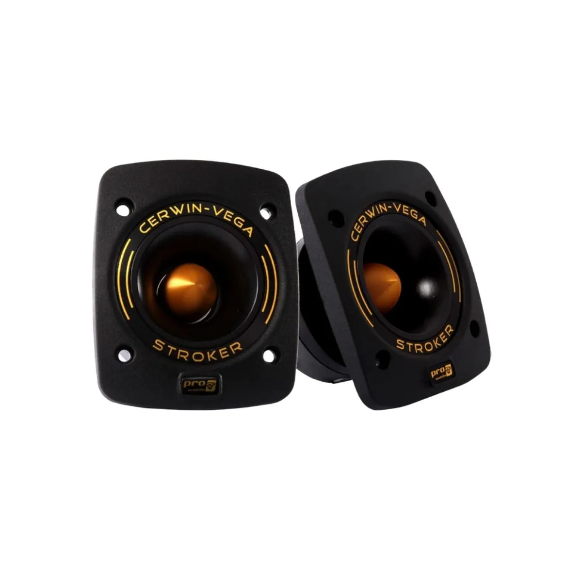 Stroker Pro 1" Compression Bullet Style Super Tweeter Set -CVMPCL1.0T