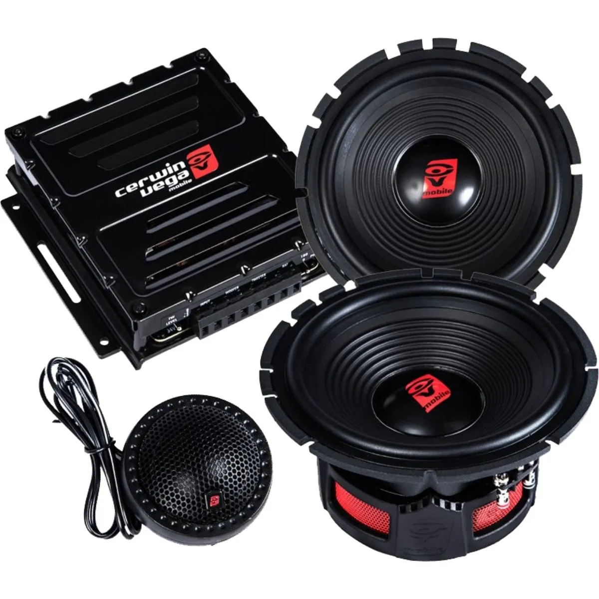 Stroker Pro 6.5" Stroker Series 2-Way Component Speaker Set - ST65C