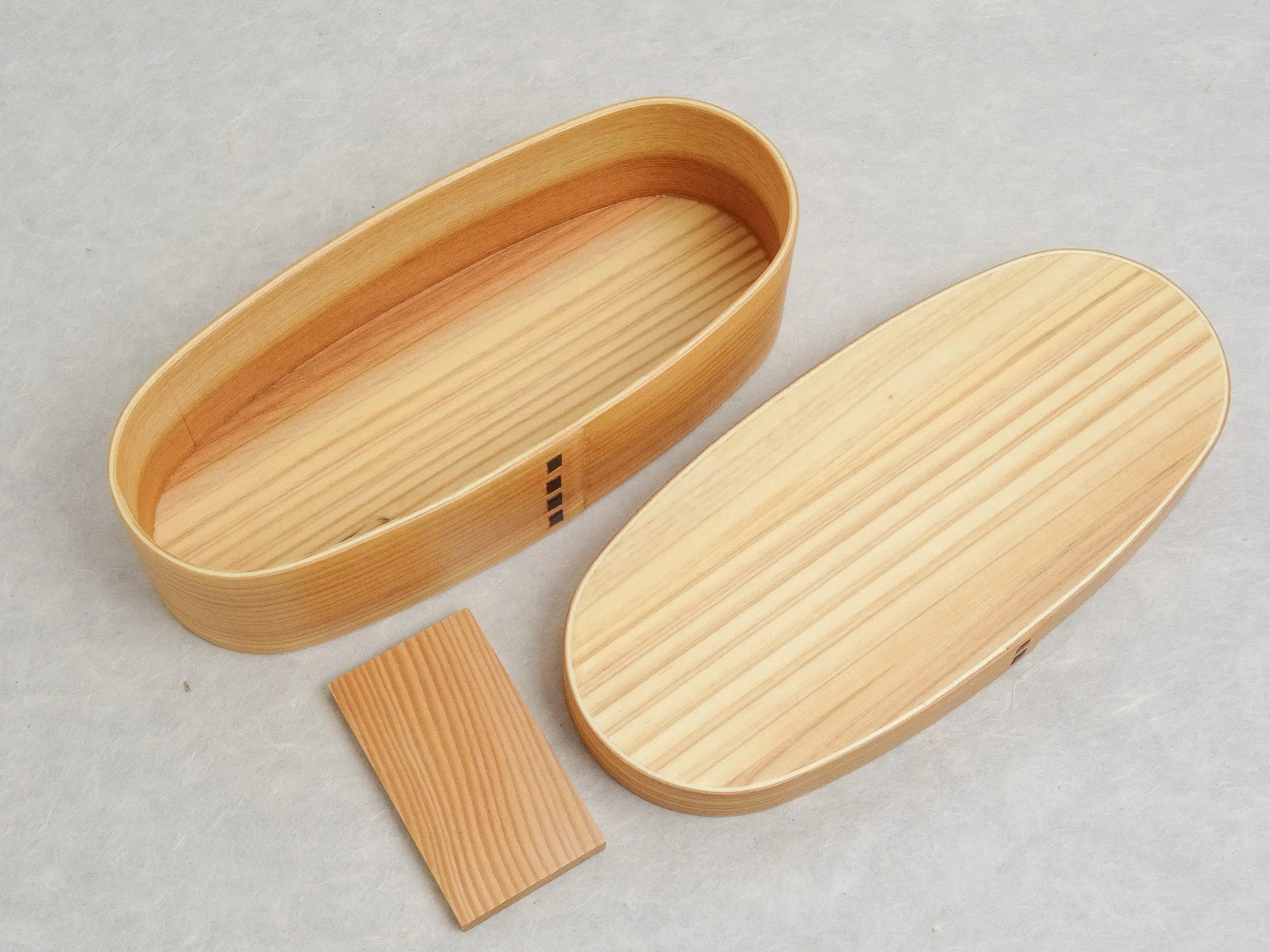 SUGI WOOD BENTO BOX / WOODEN LUNCH BOX (THIN)