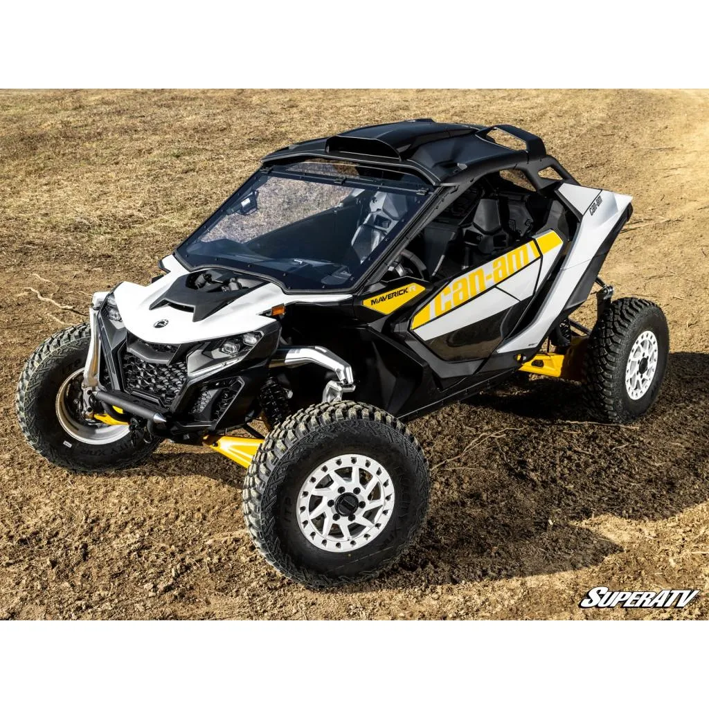 SuperATV Can-Am Maverick R MaxDrive Power Flip Windshield