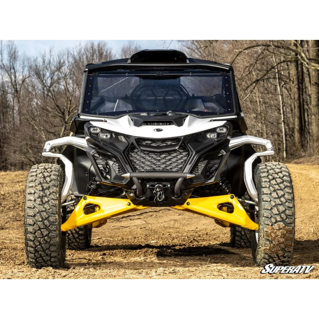 SuperATV Can-Am Maverick R MaxDrive Power Flip Windshield