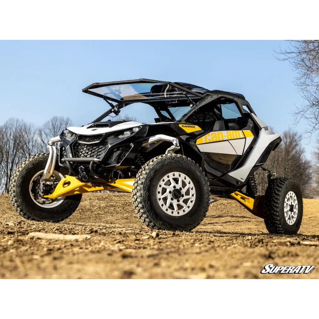 SuperATV Can-Am Maverick R MaxDrive Power Flip Windshield