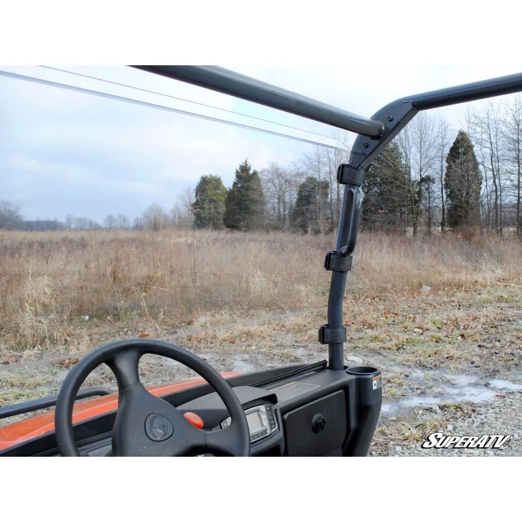 SuperATV Kubota RTV Scratch-Resistant Full Windshield