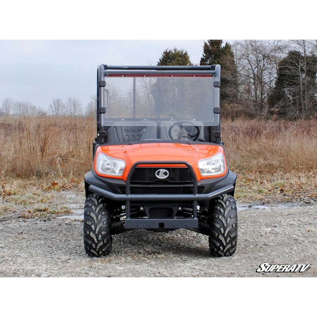 SuperATV Kubota RTV Scratch-Resistant Full Windshield