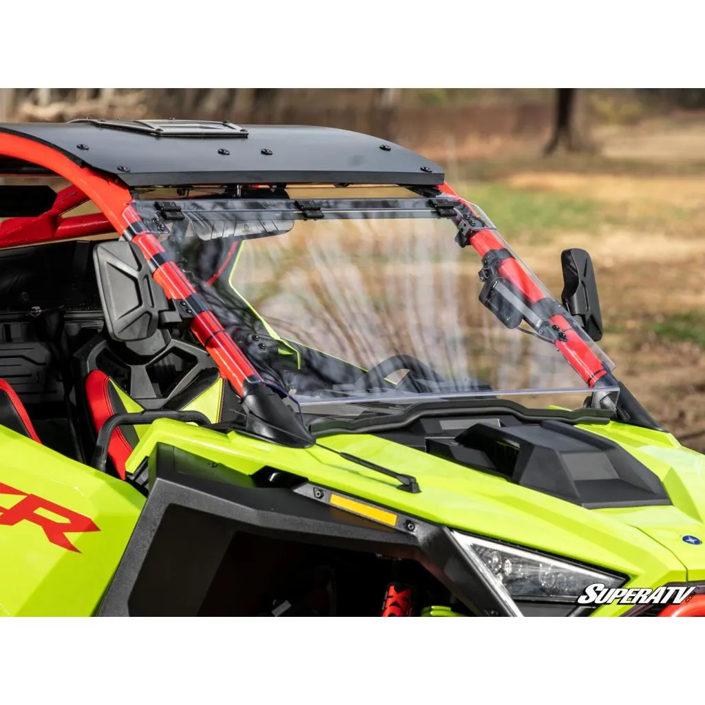 SuperATV Polaris RZR Pro R MaxDrive Power Flip Windshield