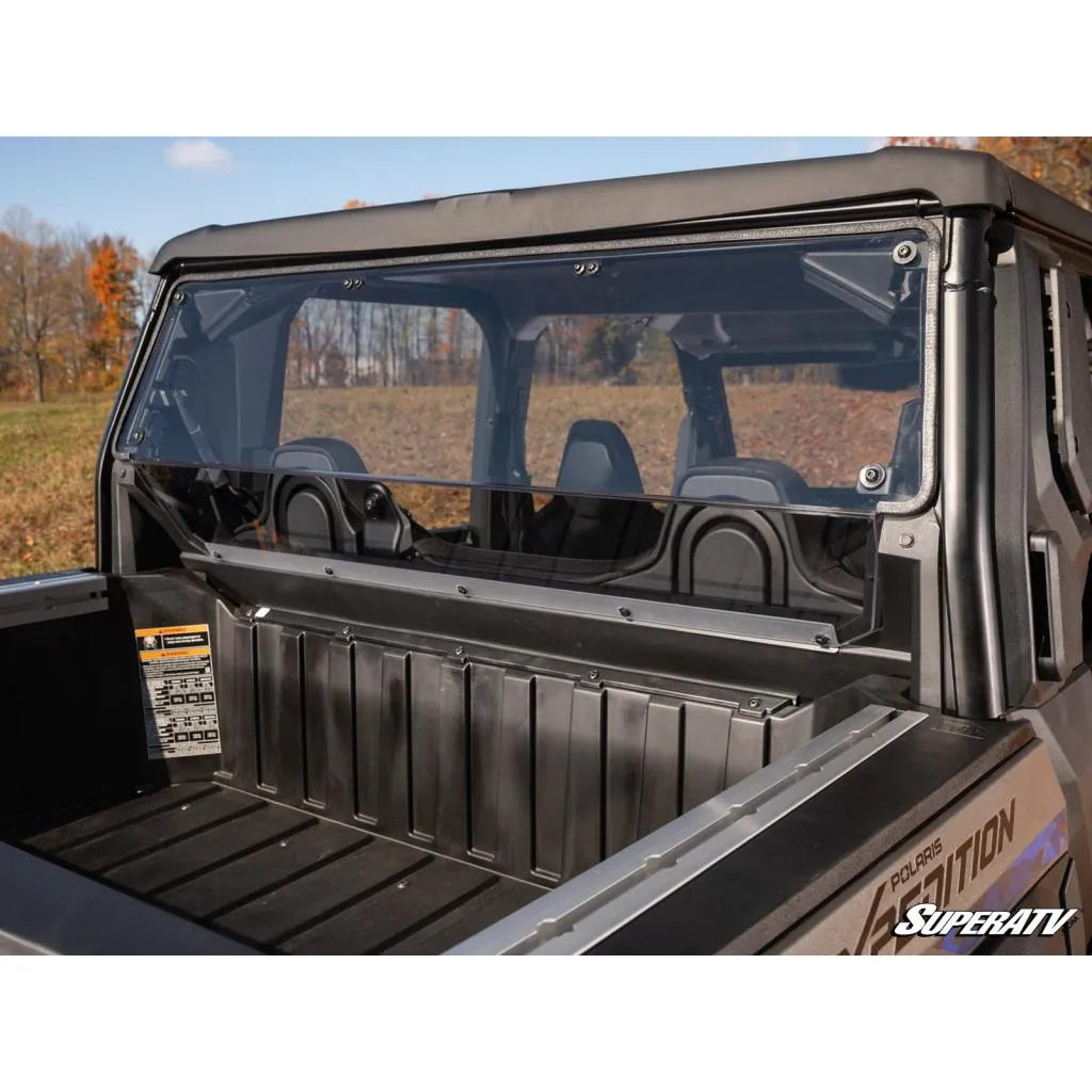 SuperATV Polaris Xpedition XP Rear Windshield