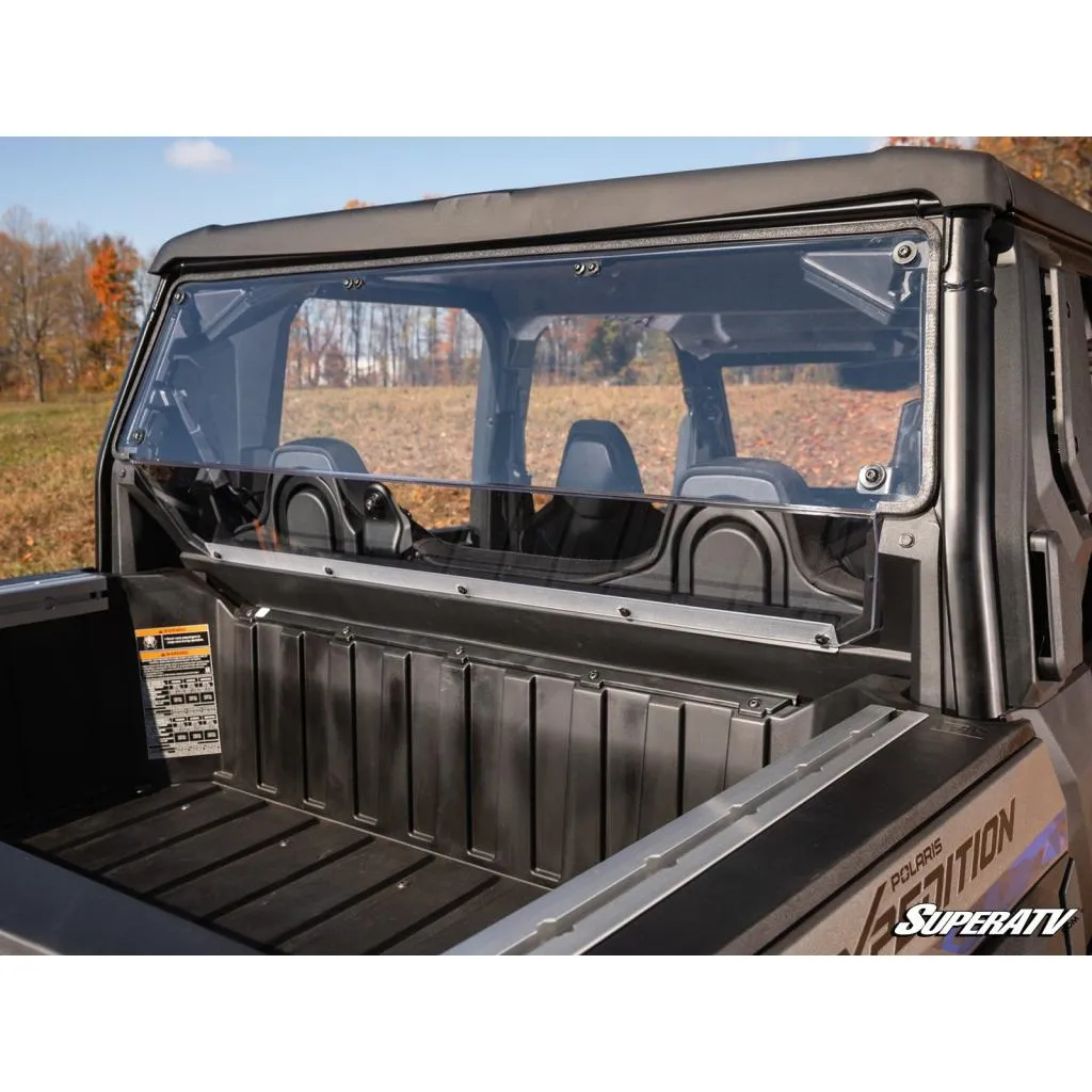 SuperATV Polaris Xpedition XP Rear Windshield