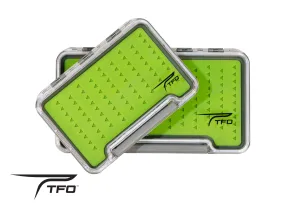 TFO Single Sided Waterproof Slit Silicone Fly Box.