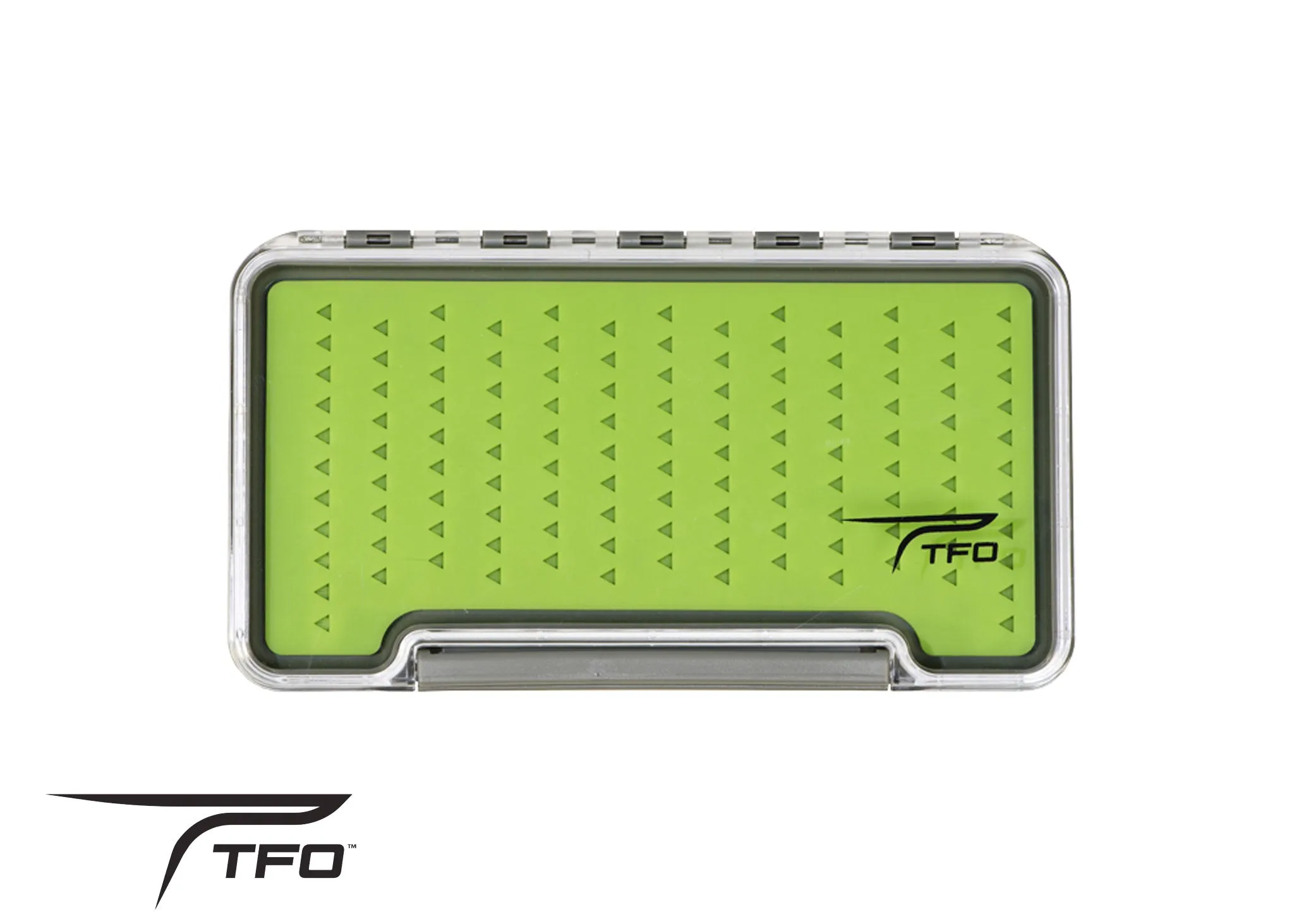 TFO Single Sided Waterproof Slit Silicone Fly Box.